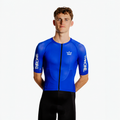 THRONE men's Foundation cycling kit in blue and black